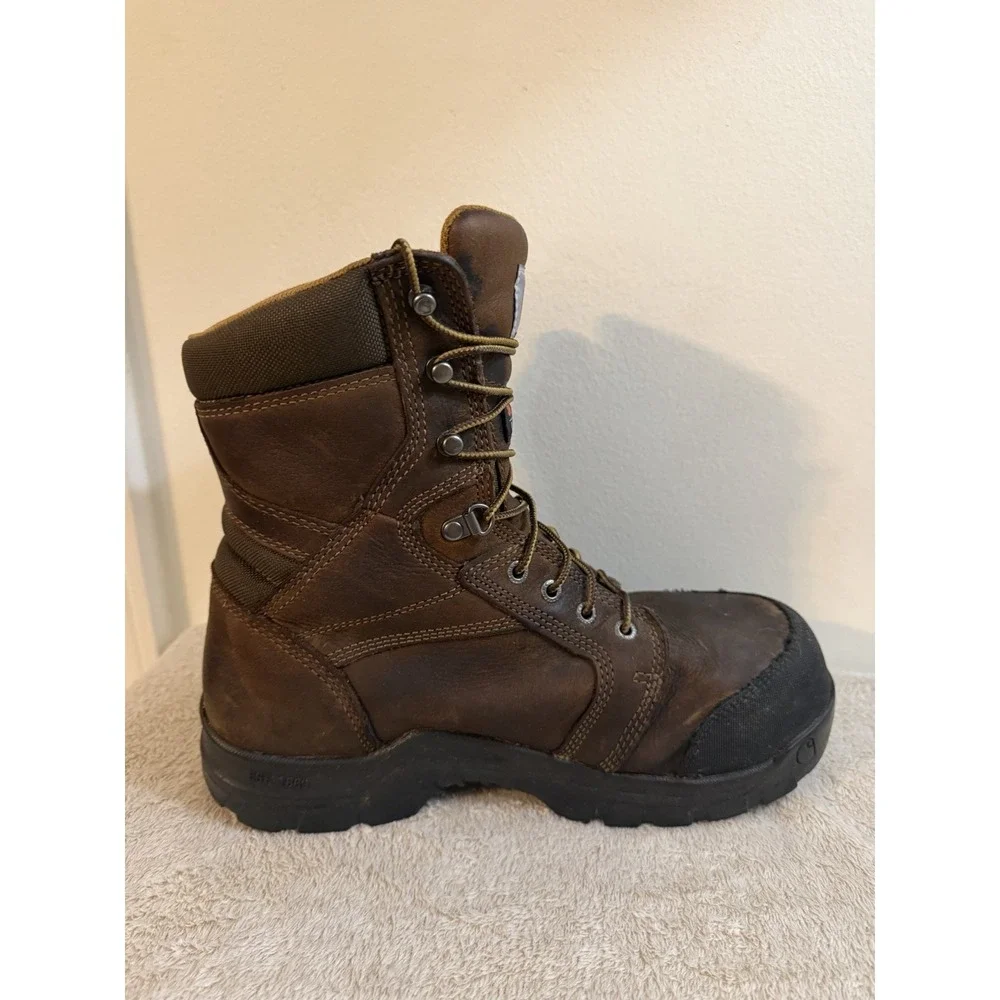 Carhartt Men's Rugged Flex Waterproof Boots Insulated Puncture Resistant Size 10